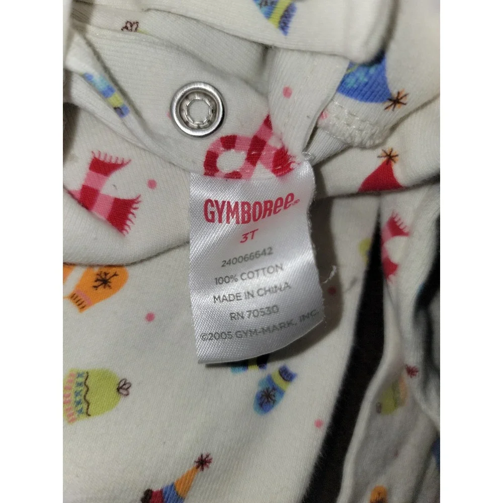 Vintage gymboree‎ sugar and spice holiday Christmas bodysuit size 3t turtleneck